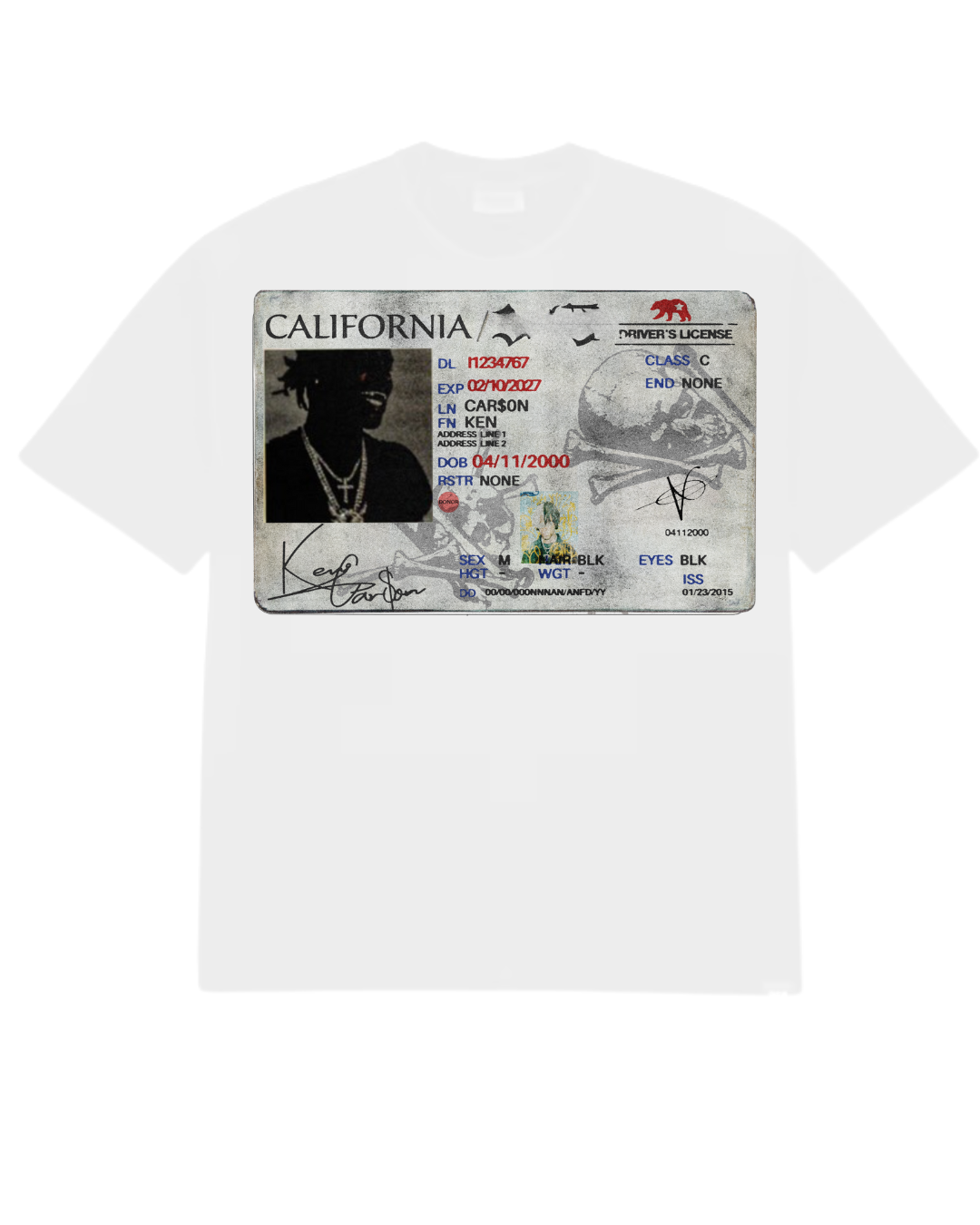 KEN CARSON ID TEE