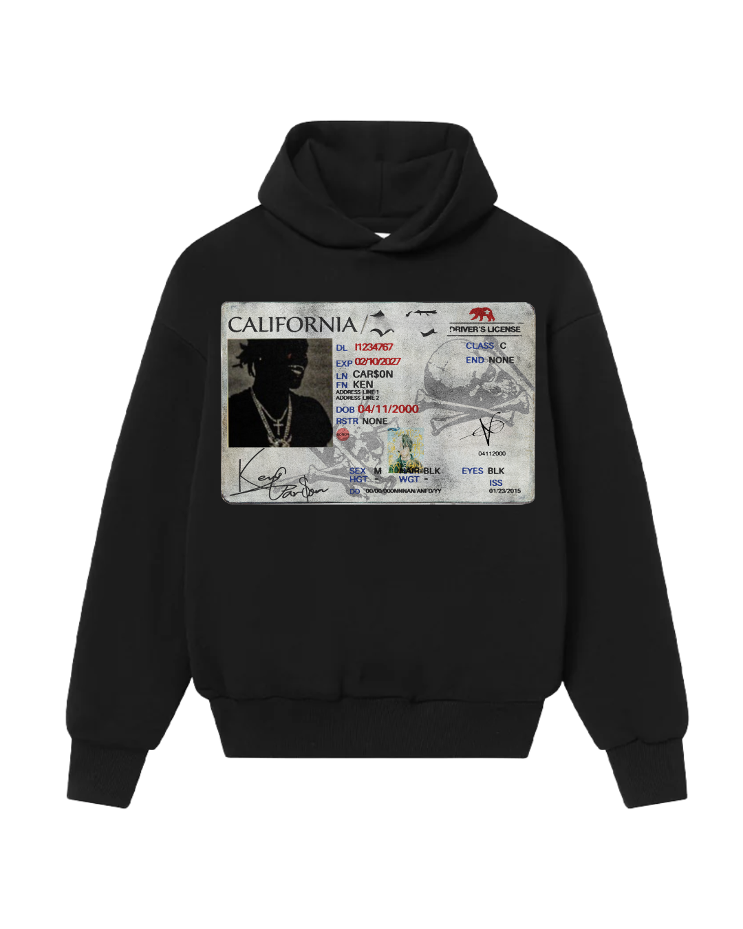 KEN CARSON ID HOODIE